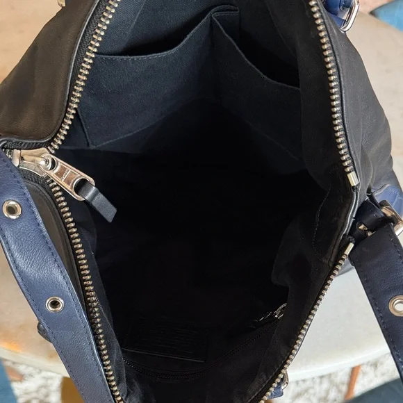 Coach Legacy Color Block Tote Bag - Picture 12 of 13